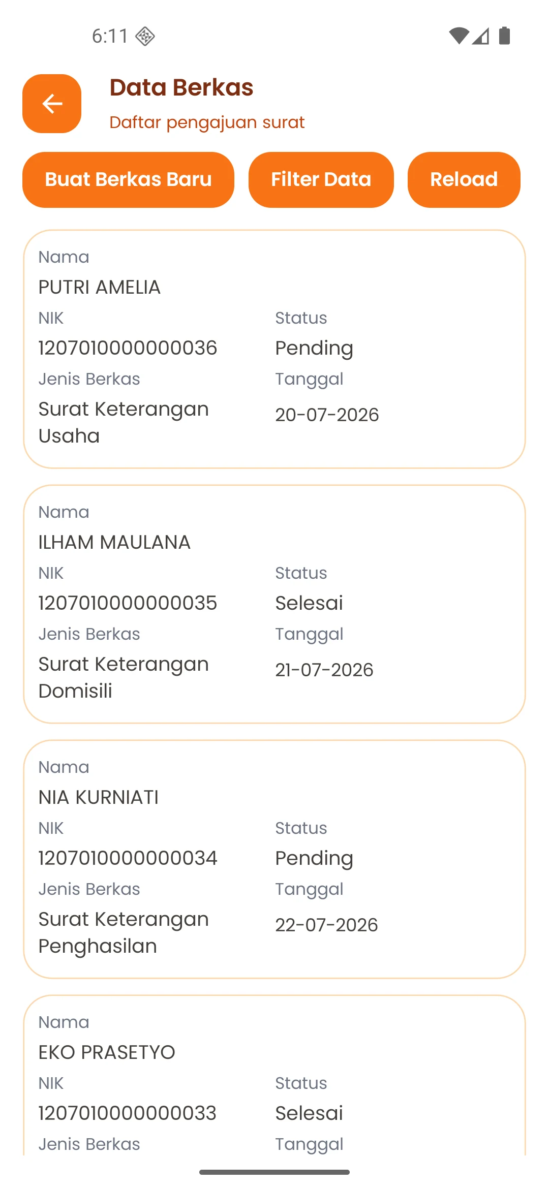 E-Desa screenshot