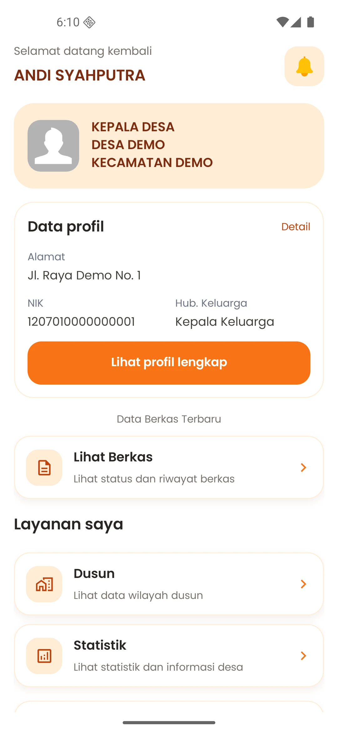 E-Desa screenshot