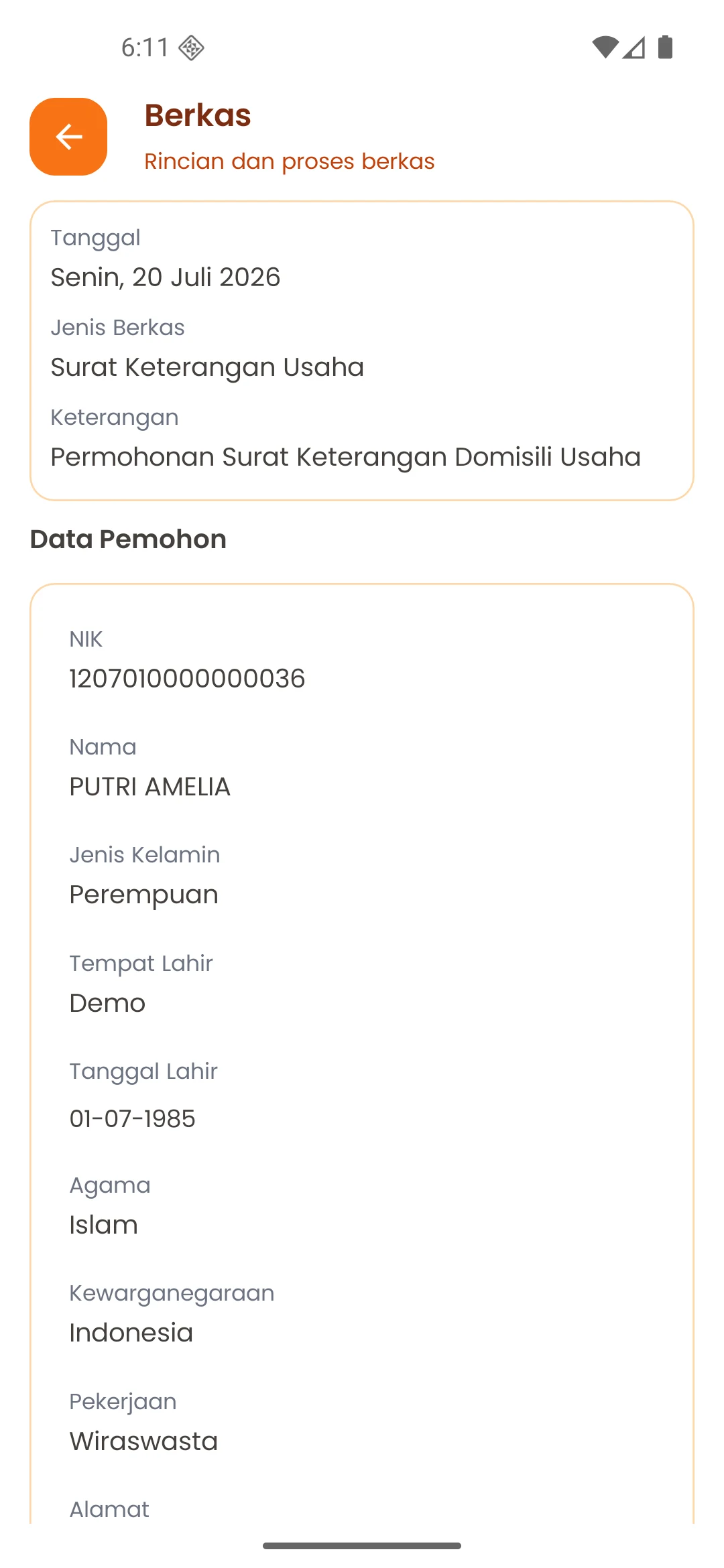 E-Desa screenshot