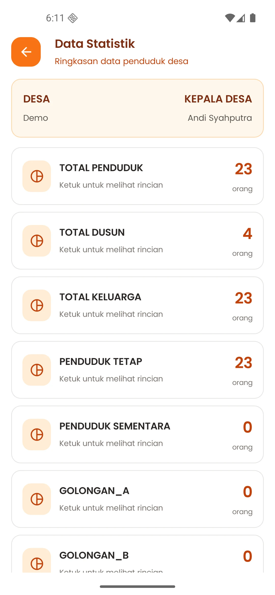 E-Desa screenshot